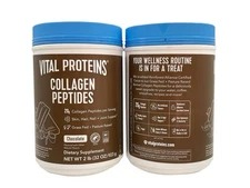Vital Proteins Collagen Peptides Chocolate 32 Oz-2 pack Exp. 10/2026