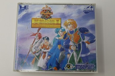 Dragon Slayer Legend of Heroes Eiyu Densetu 2 PC Engine *US Seller* *Works*