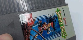 Cartucho Castlevania 2 II Simons Quest (Nintendo NES, 1987) solo probado