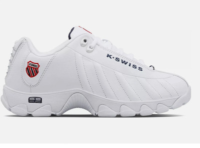 K-Swiss Men's ST329 CMF Memory Foam Leather Training Shoes, Size 7.5 (2E) Men