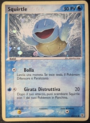Squirtle Nirvana Holo Reverse 83/112