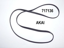 Courroie pour de Nombreuses Platines Disque Vinyle AKAI voir la Liste   (717136)