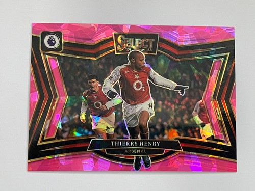 Thierry Henry [Pink Ice] #248 2024 Panini Select Premier League card