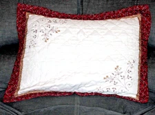 Mainstay Decorative Paisley & Flower Standard Bed Pillow Slip Covers 24 x 30 New