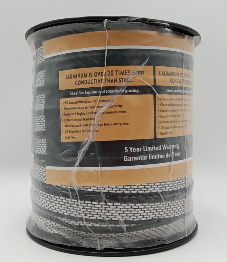 Zareba Sure Shock Heavy Duty Electric Fence Tape, 1" x 500ft