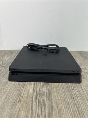 PlayStation 4 Slim (CUH-2115B) 1 TB Factory Reset / Tested - Console + Cord Only