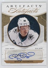 2022-23 Upper Deck Artifacts Auto Facts Ryan Dzingel #AF-RD Auto 0u2j