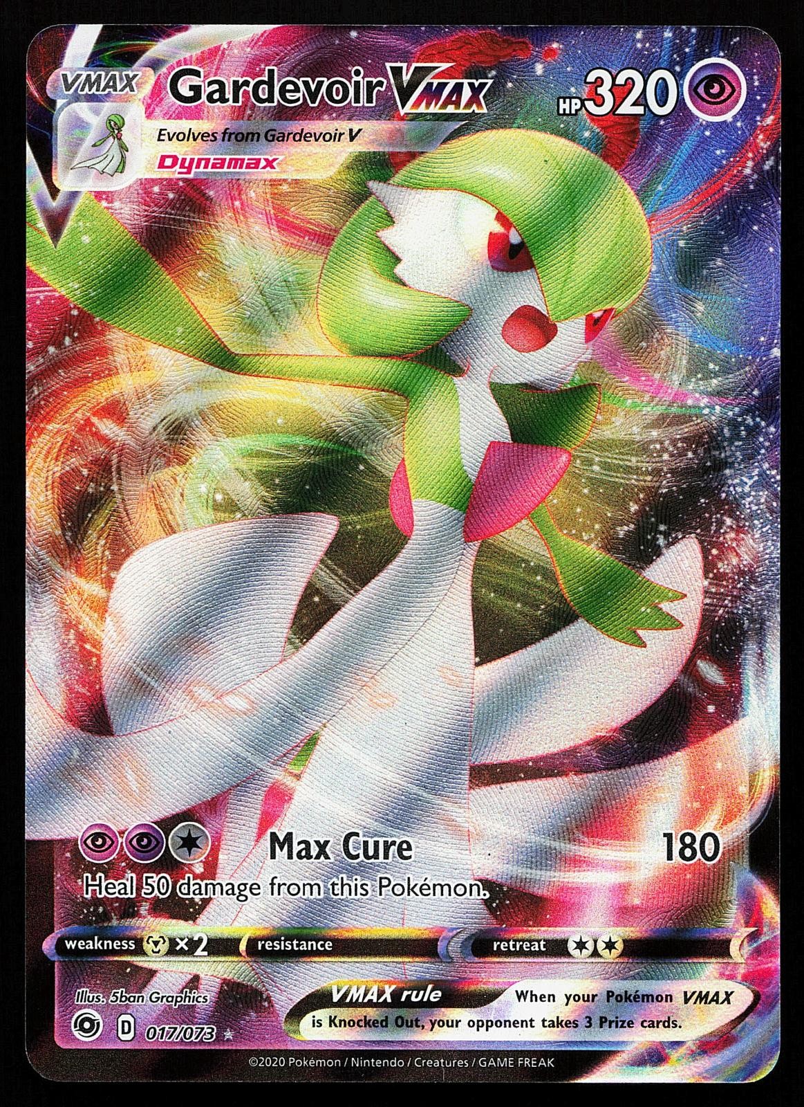 Gardevoir VMAX 017/073 Holo Rare Champion's Path Pokemon Card