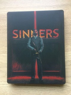 Sinners 2 Disc Limited Collector's Edition Steelbook 4K UHD and Blu Ray