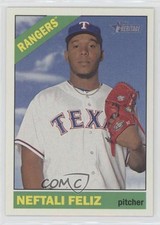 2015 Topps Heritage Gum Damage Back Neftali Feliz #174 uk2