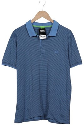 Boss Green Poloshirt Herren Polohemd Shirt Polokragen Gr. XXL Hellblau #oz6k2oj