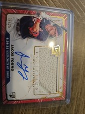 2024 Topps Inception - Mlb First Milestones Autograph Relics Jacob Young 19/25