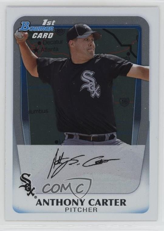 2011 Bowman Prospects International Anthony Carter #BP6 1k0j