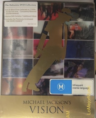 Michael Jacksons Vision (DVD, 2010, 3-Disc Set, Deluxe Vision) for