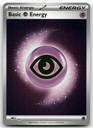 Basic Psychic Energy 005 Mega Evolution Energies Reverse Holo