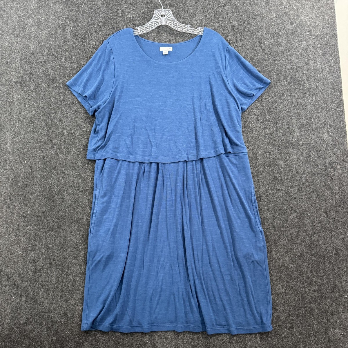 maxi maternity dresses SKY BLUE Floral Wrap Maxi Maternity Nursing Dress SKY BLUE / MEDIUM main image 1
