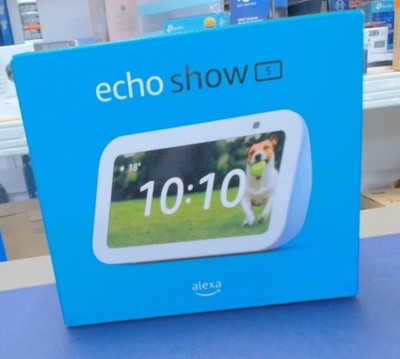 Amazon Echo Show 5 (3. Generation 2023) Smart Display mit Alexa Weiß Neu