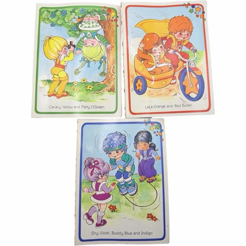 Vintage 1983 Hallmark Rainbow Brite Photo Album Lot of 3 Unused Memory Books