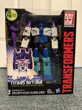 Hasbro Transformers Titans Return Decepticon Overlord Dreadnaut Transforming