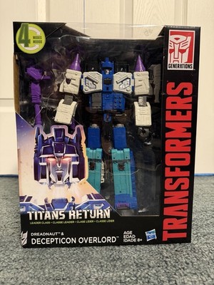 Hasbro Transformers Titans Return Decepticon Overlord Dreadnaut Transforming