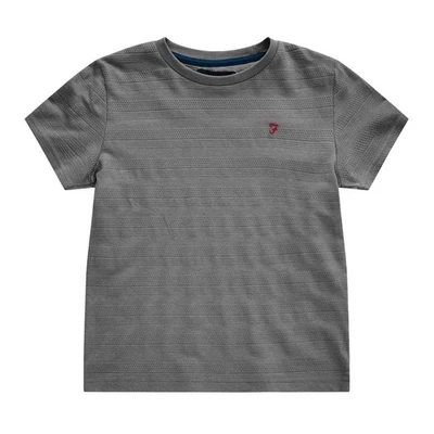 Farah - T-shirt motif/style rayures texturées SILVERSTONE - Enfant (GT31864) - Photo 1/2