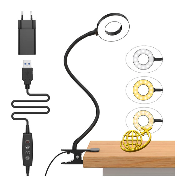 LED Leselampe iZELL 23 Dimmbar 3 Modi 10 Helligkeits-image