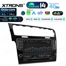 Autoradio Android 4/64gb Golf 7 2013-2017 Stereo Auto Navi GPS DAB+ Integrata - Miniatura 3