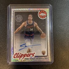 Signed Clippers Yanic Konan-niederhauser  Signed 80cr2-yo