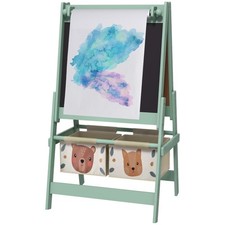 Art Easel for Kids 3 in 1 A Blackboard Side A Whiteboard Side and A Paper Roll