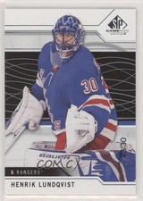 2018-19 Upper Deck SP Game Used 23/30 Henrik Lundqvist #25 HOF 0c3