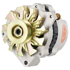 Powermaster Alternator 47460; 140 Amp Satin CS130