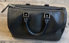 Louis Vuitton Speedy 30 Epi Leather Noir Handtasche Gebraucht  (SP2047)