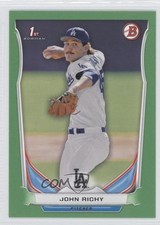 2014 Bowman Draft Green 8/75 John Richy #DP98 e5r