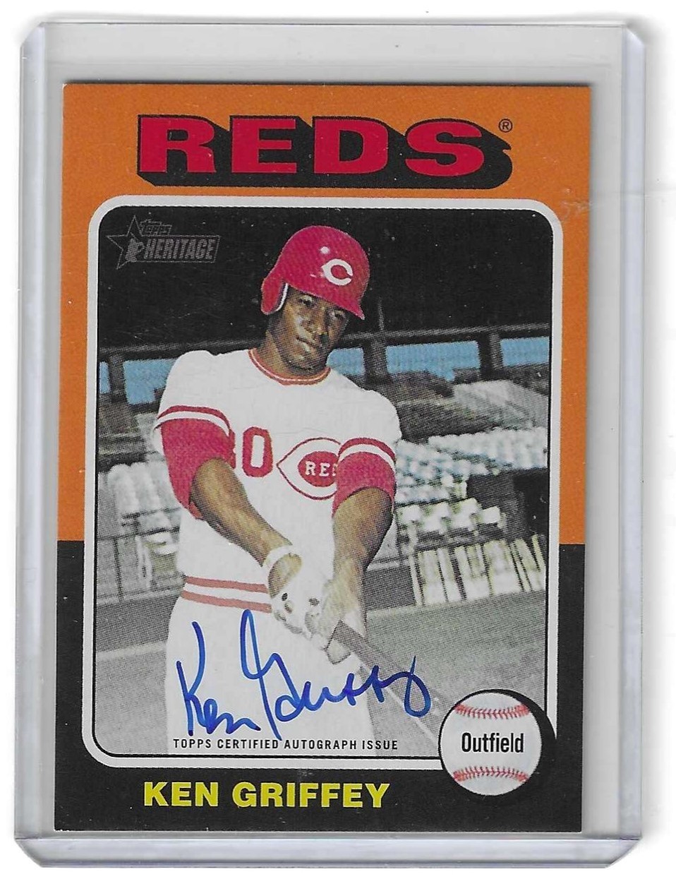 2024 Topps Heritage High Number - Real One Auto #ROA-KG Ken Griffey