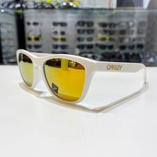 Oakley Sunglasses Frogskins ASIA FIT OO9245-D954 Matte White PRIZM 24K POLARIZED