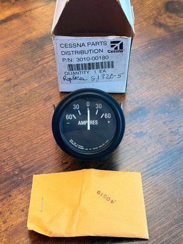 NEW Cessna Ammeter 3010-00180