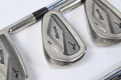 Mizuno MP-63 Eisen / 4-PW / Stiff Flex Dynalite Gold XP S300 Schäfte