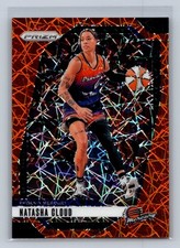 2024 Panini Prizm WNBA Natasha Cloud #11 Orange Velocity Prizms Phoenix Mercury