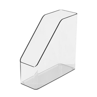 Clear File Organizer, File Holder File Sorter, Office Desk File Organizer Rack