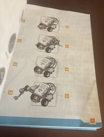 Lego Mindstorms Education NXT 9797 Building Instructions Manual Guide ONLY