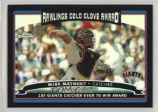 2006 Topps Chrome Black Refractor /549 Mike Matheny #262 0b0