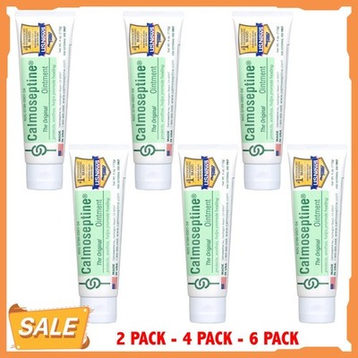 Calmoseptine Ointment Tube 4oz ( 6 Pack )