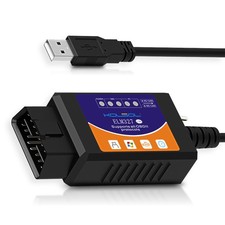 KOLSOL ELM327 OBD2 Scanner Adapter  V1.5 for ...