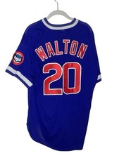VTG RUSSELL ATHLETIC DIAMOND COLLECTION JEROME WALTON JERSEY CHICAGO CUBS 48 XL