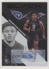 2020 Panini Black Rookies Auto 38/199 Kristian Fulton #146 Auto m5e