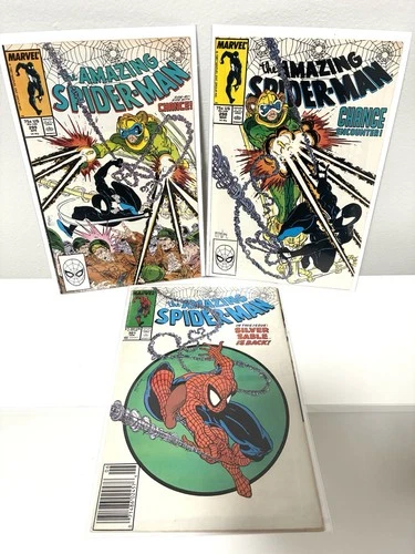 Amazing Spider-Man #298 #299 #301 - McFarlane Classic Covers 1st Venom VF-VF/NM