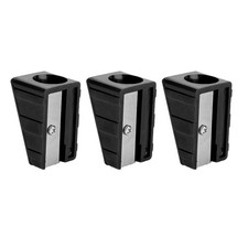 Alomejor 3PCS Cue Tip Trimmer Portable Billiard Cue Tip Repair Shaper Trimmer...