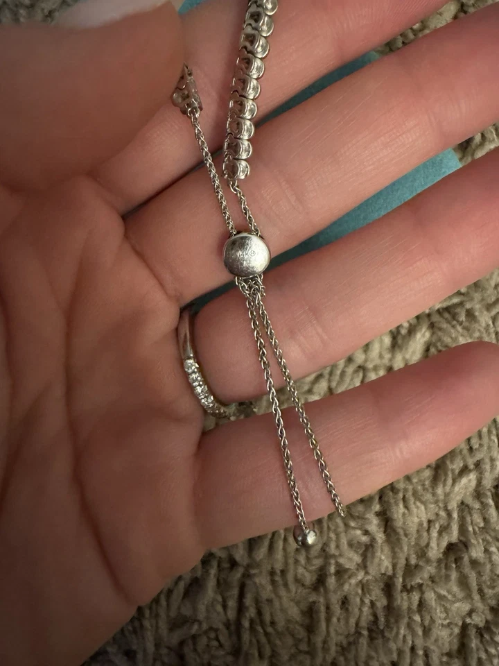 White Gold Diamond Jewelry Bracelet - Image 2 of 4