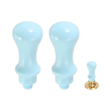 Wax Seal Stamp Handle Only Resin Stamp Handle 2.13" Light Blue