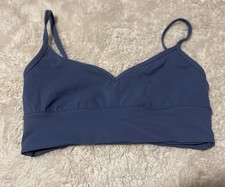 Lululemon Align Sweetheart Bra LightSupport, A/B Cup Pitch Blue Size 10